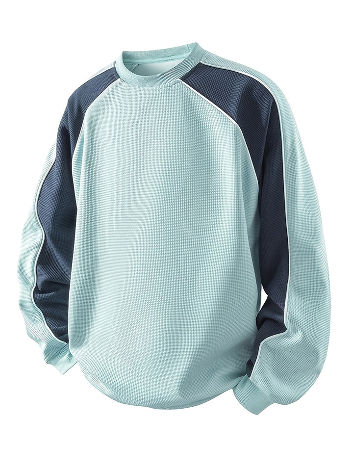 Dean | Colour-Block Crewneck Sweatshirt