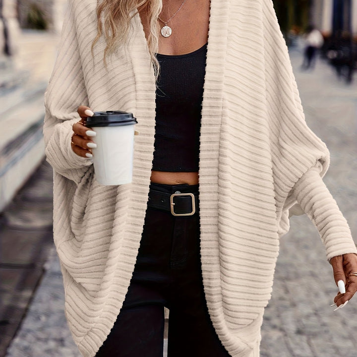 Maeve | Relaxed Open-Front Cardigan