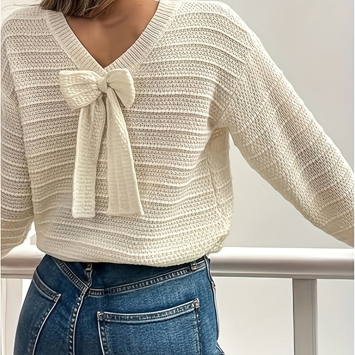 Marisol | Bow-Detail Knit Jumper