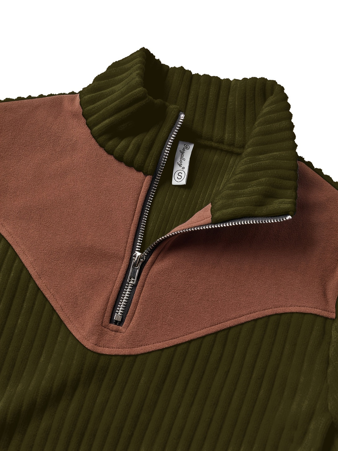 Everly | Half-Zip Ribbed Pullover