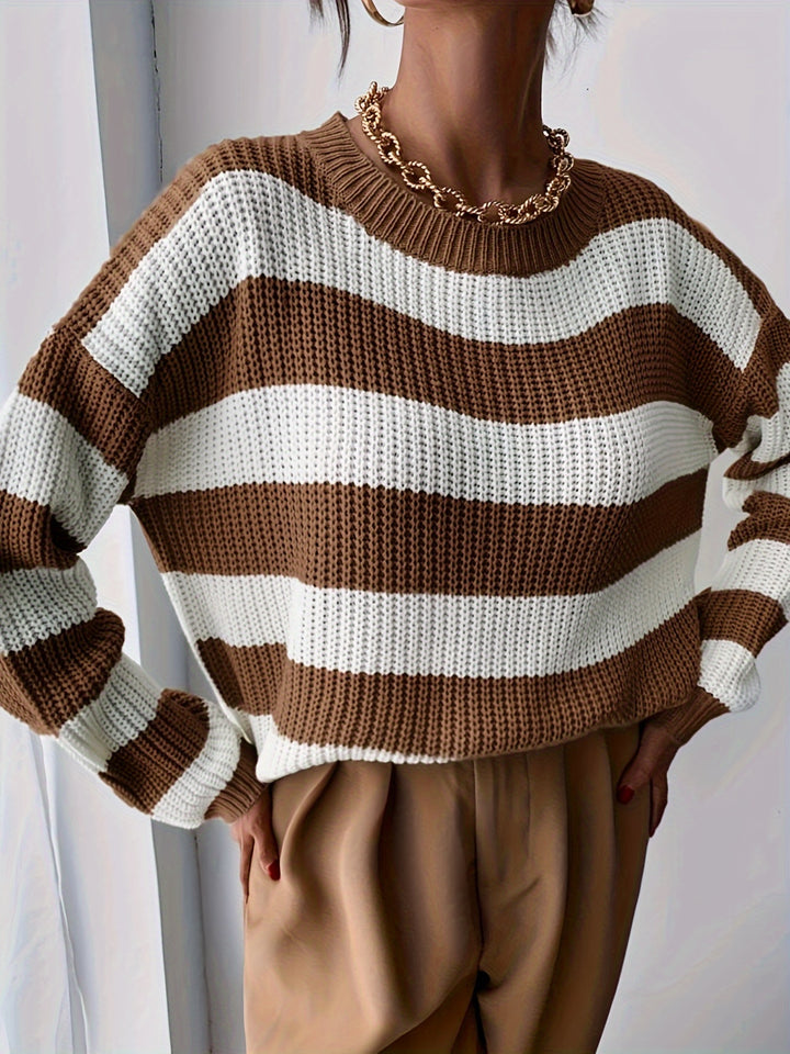 Brynn | Relaxed Striped Sweater