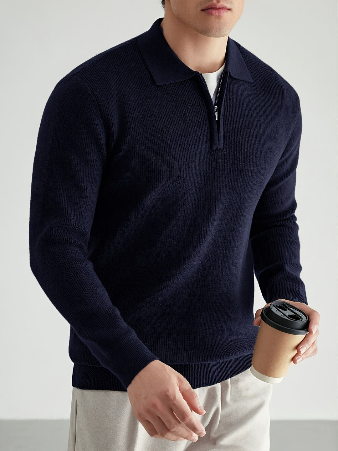 Douglas | Quarter-Zip Polo Jumper