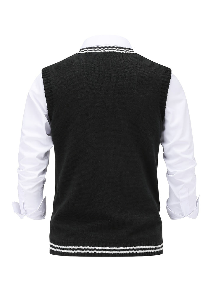 Lionel | Classic Cable-Knit Sweater Vest
