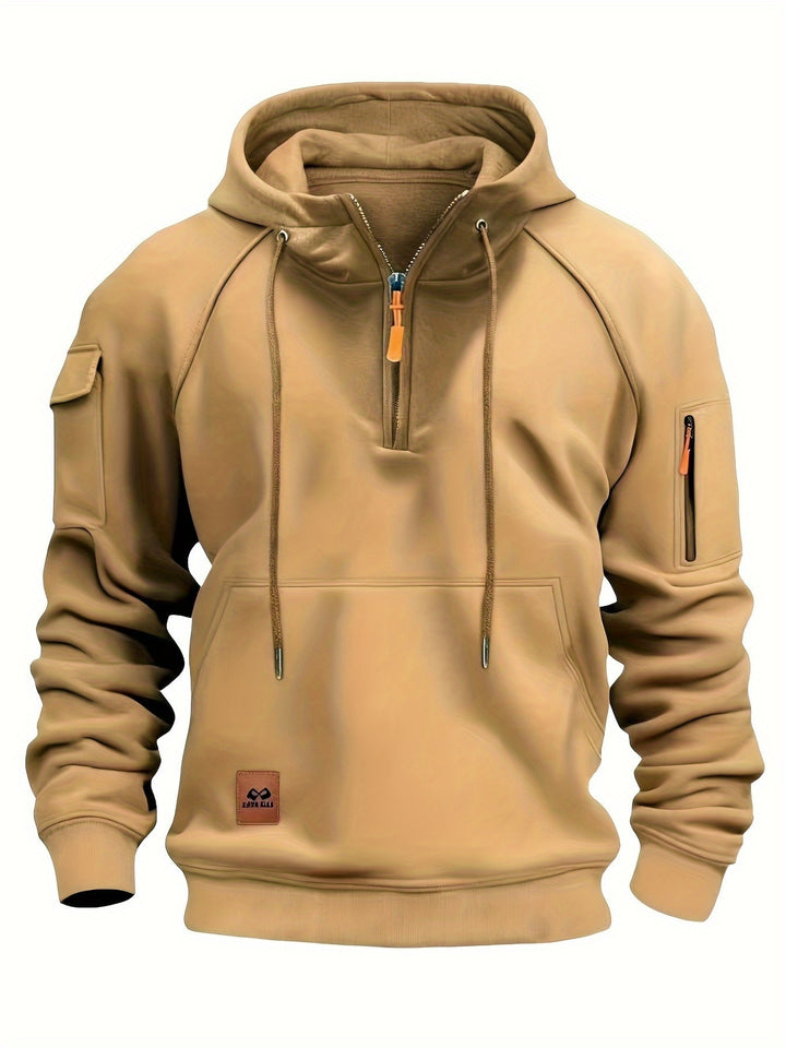 Colton | Rugged Quarter-Zip Hoodie