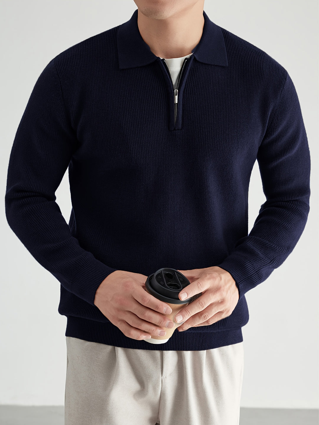 Douglas | Quarter-Zip Polo Jumper