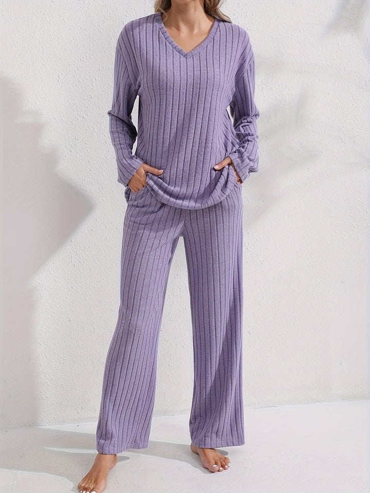 Naomi | Relaxed Ribbed Two-Piece Set