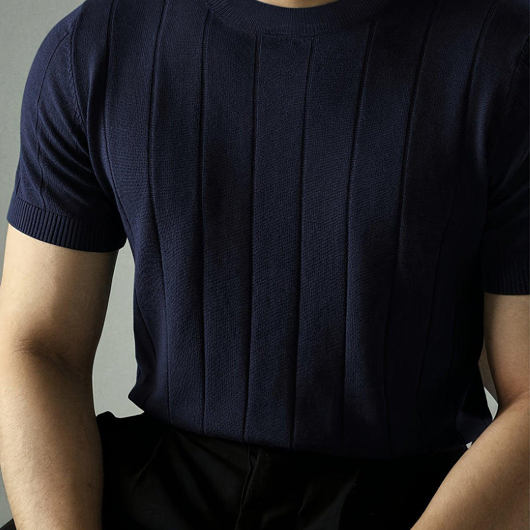 Julius | Ribbed Short-Sleeve Knit Top