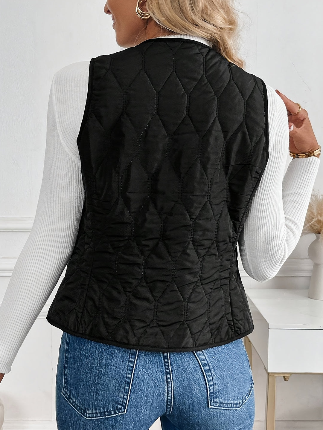 Constance | Reversible Quilted Gilet