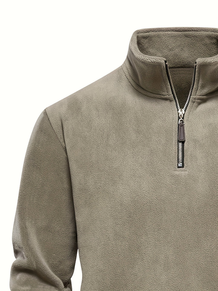 Fraser | Half-Zip Stand-Collar Pullover