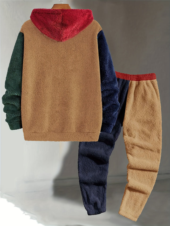 Emmett | Cosy Colour-Block Two-Piece Set