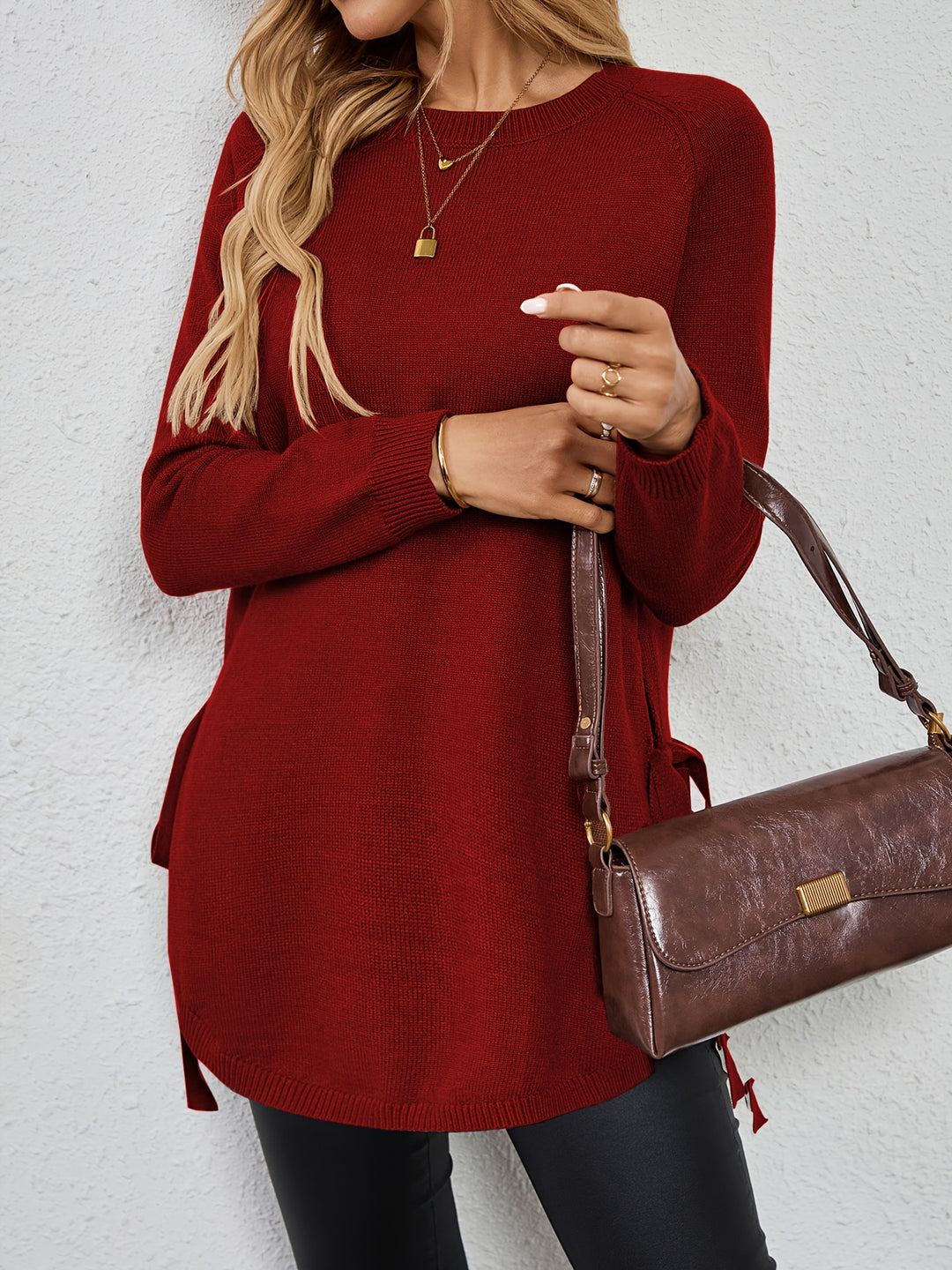 Adaline | Relaxed Longline Sweater