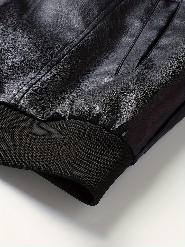 Calvin | Refined Zip-Up Bomber Jacket