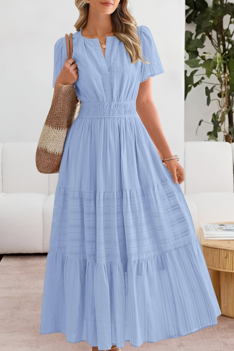 Hazel | Flowing Tiered Summer Dress