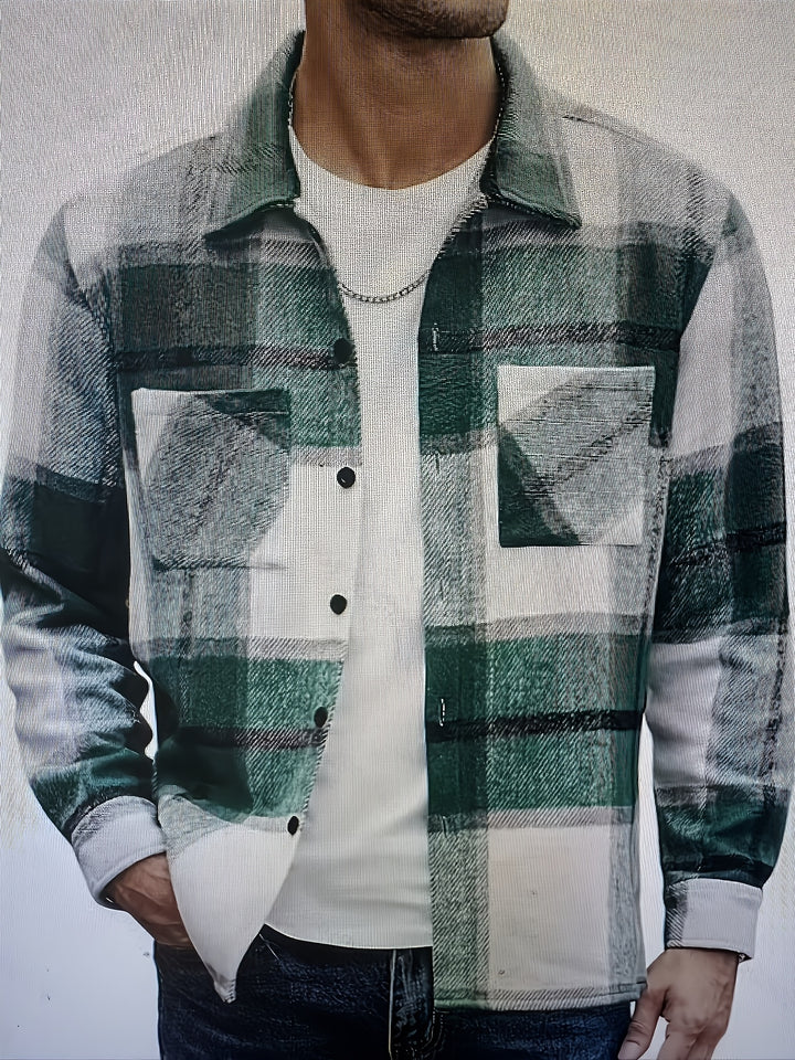 Wade | Rugged Checked Overshirt