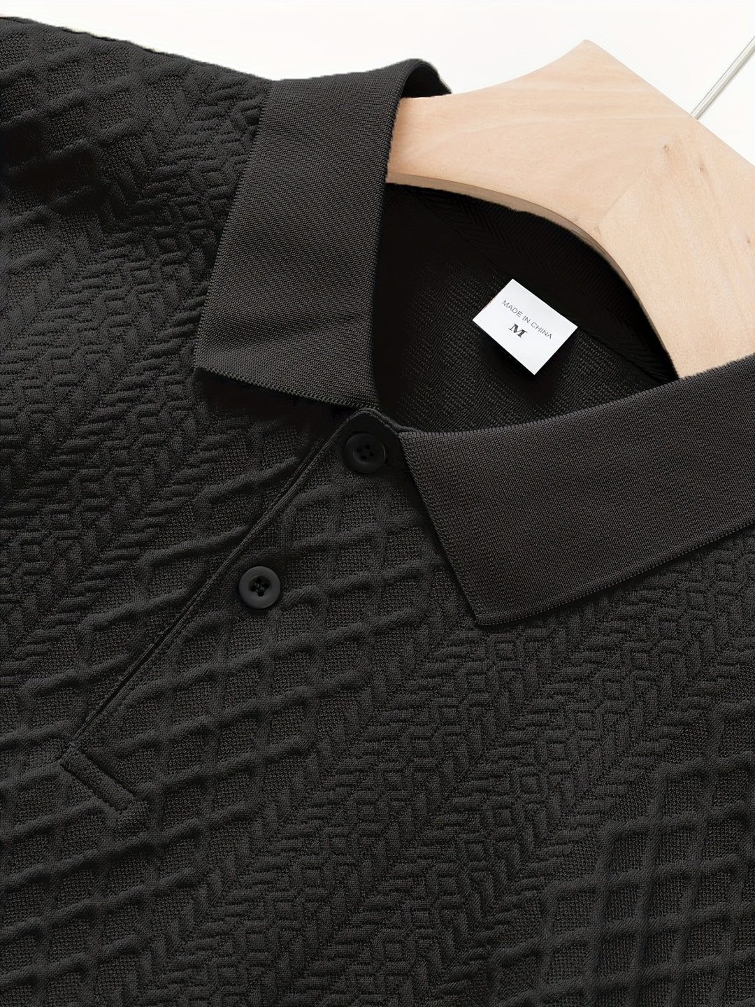 Harrington | Textured Business Polo Shirt