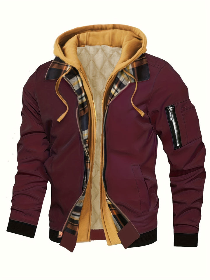 Brooks | Hooded Zip-Up Jacket