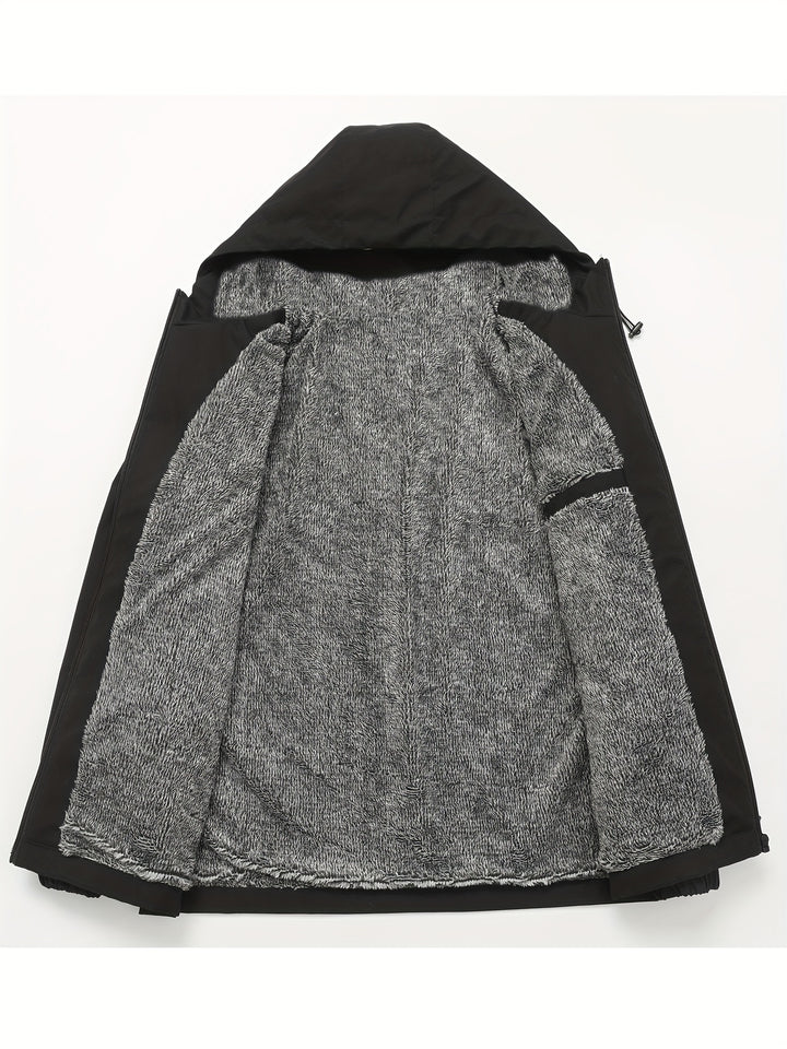 Calvin | Warm Hooded Zip-Up Jacket