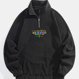 Nathan | Quarter-Zip High-Neck Sweatshirt