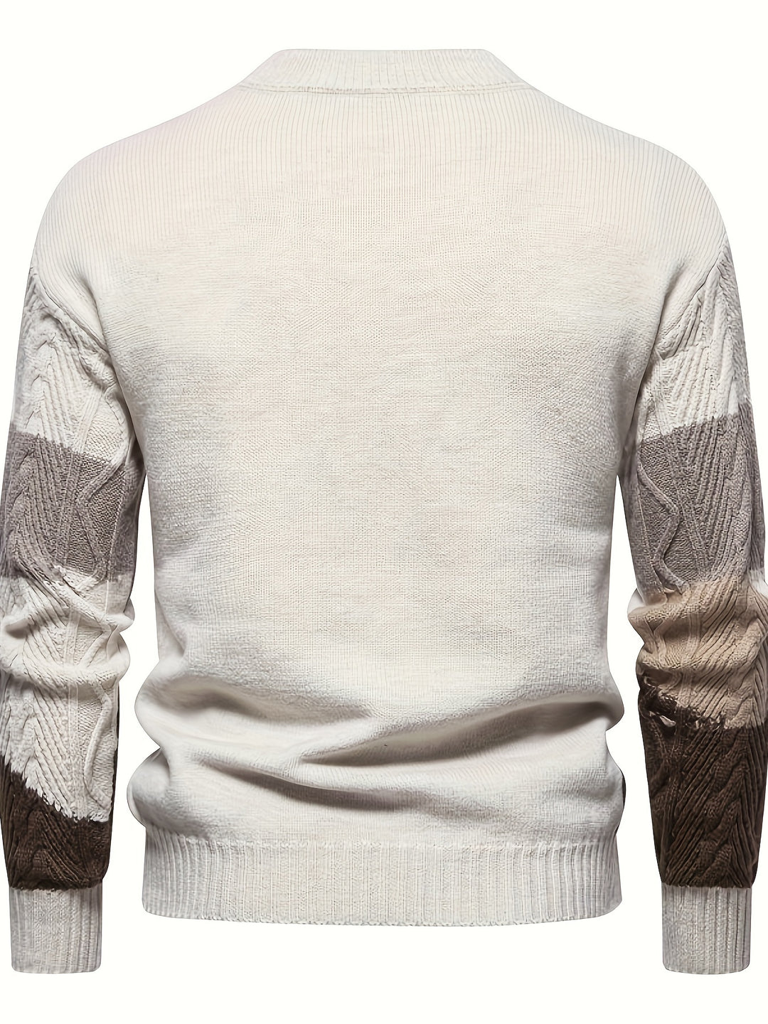 Ellis | Textured Colour-Block Sweater