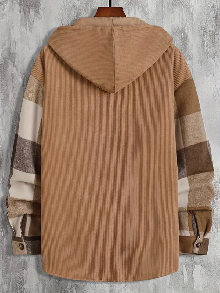 Sawyer | Checked Hooded Jacket