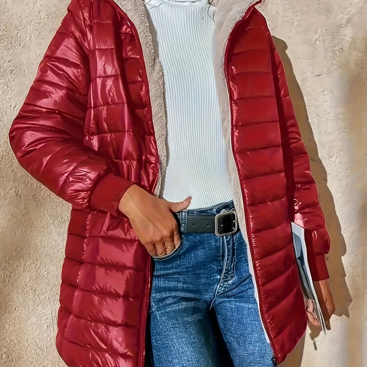 Cora | Cosy-Lined Longline Coat