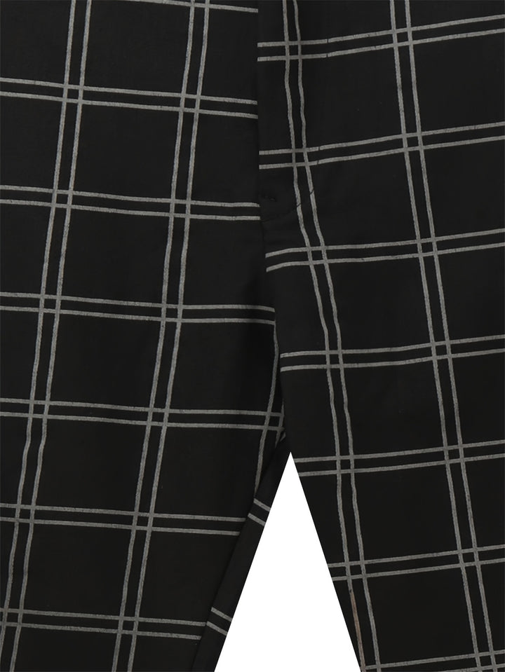 Ellison | Slim-Fit Checked Trousers