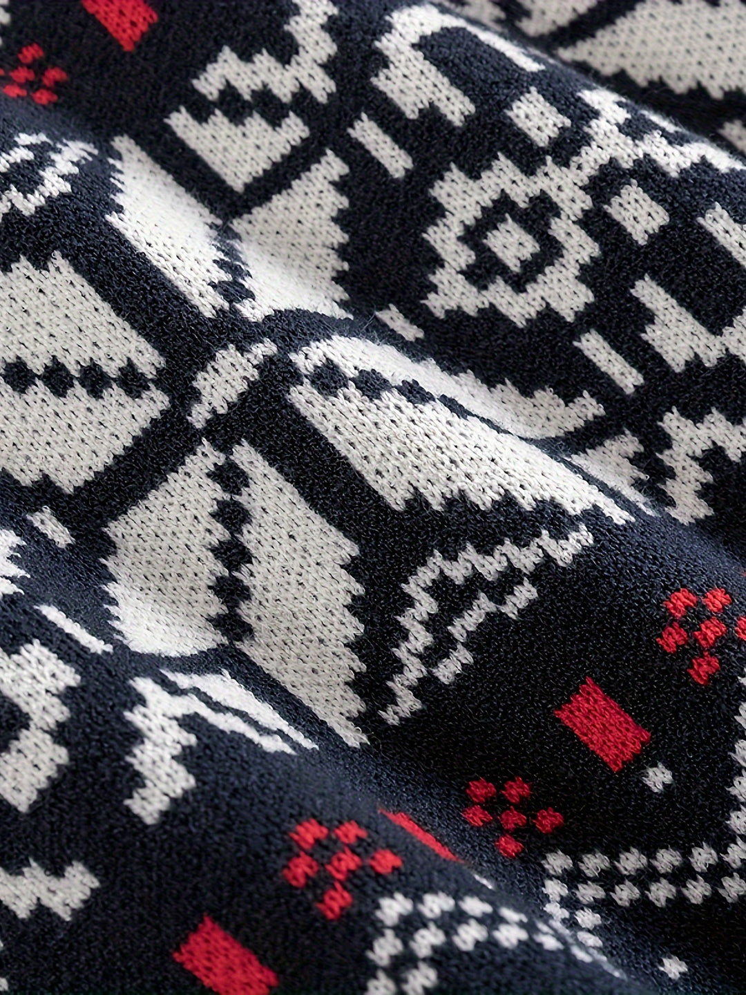 Fabian | Nordic Patterned Crewneck Sweater