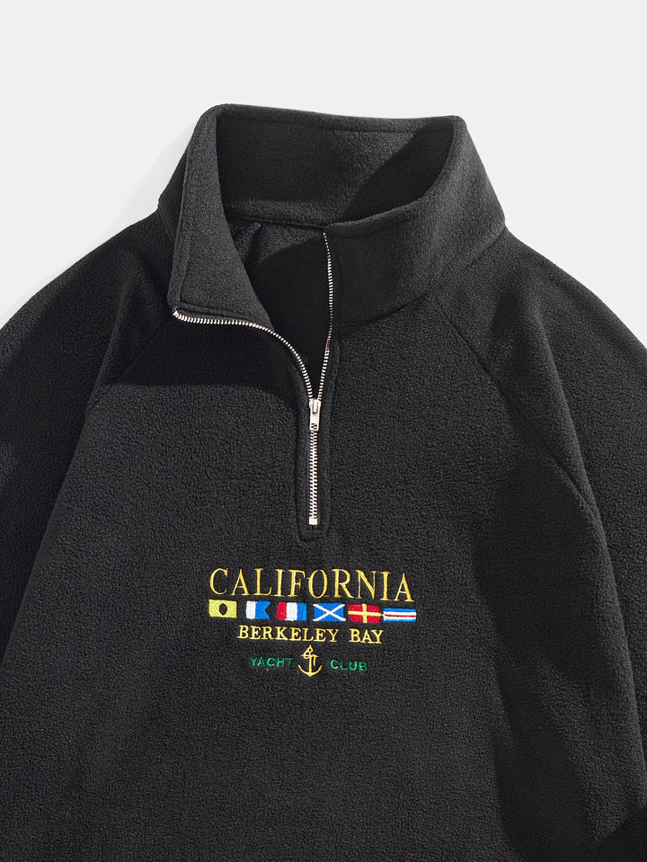 Nathan | Quarter-Zip High-Neck Sweatshirt