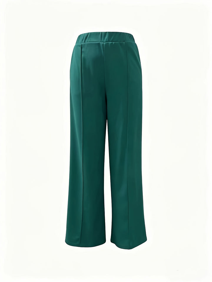 Marlene | High-Waisted Straight-Leg Trousers