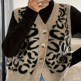 Cressida | Statement Print V-Neck Vest