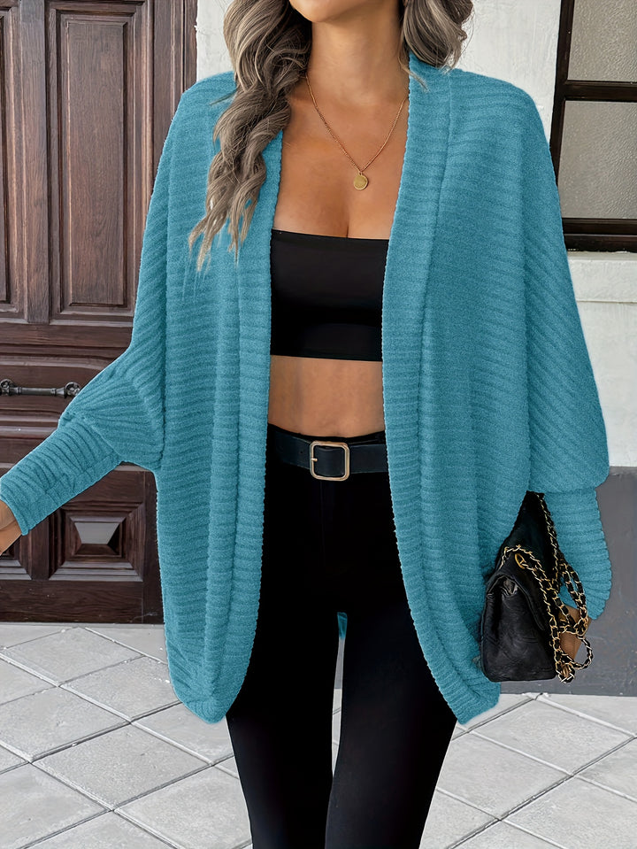 Maeve | Relaxed Open-Front Cardigan