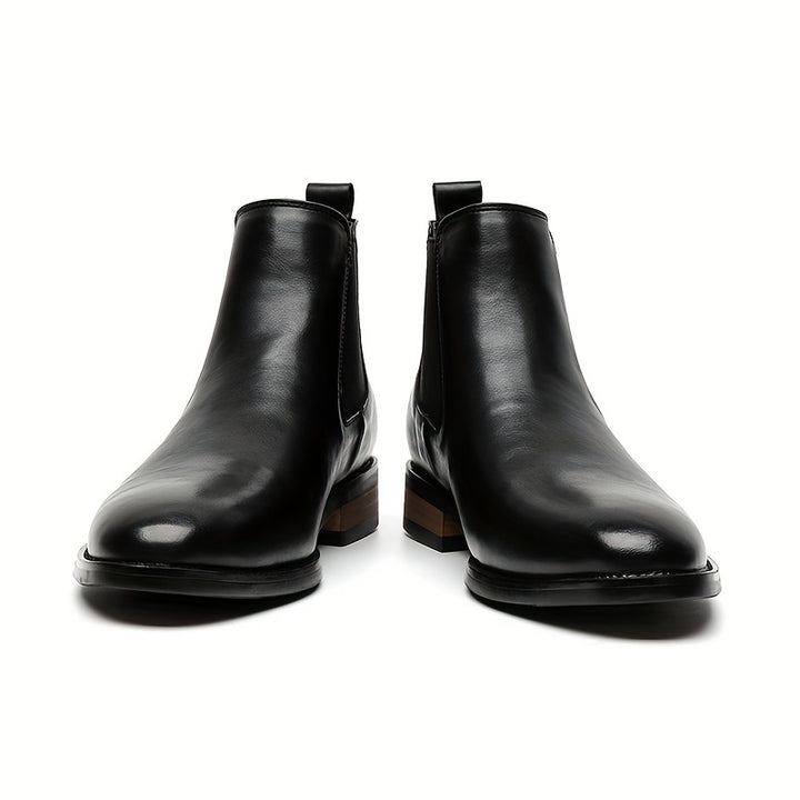 Thaddeus | Polished Chelsea Boots