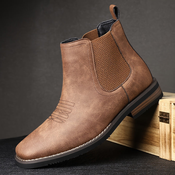 Roland | Refined Slip-On Chelsea Boots