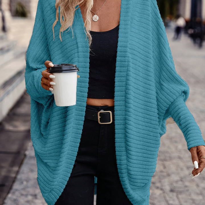 Maeve | Relaxed Open-Front Cardigan