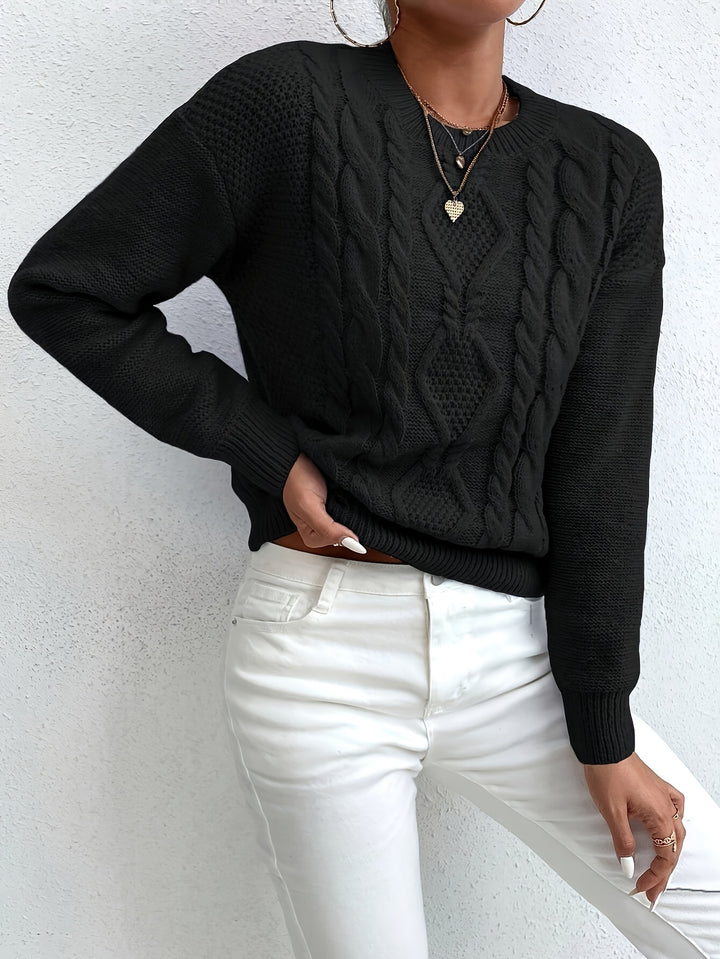 Gwendolyn | Chunky Cable-Knit Jumper