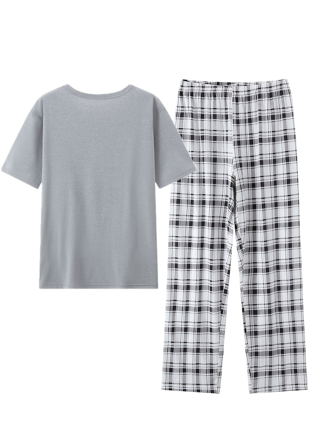 Miles | Relaxed Checked Two-Piece Set