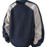 Dean | Colour-Block Crewneck Sweatshirt