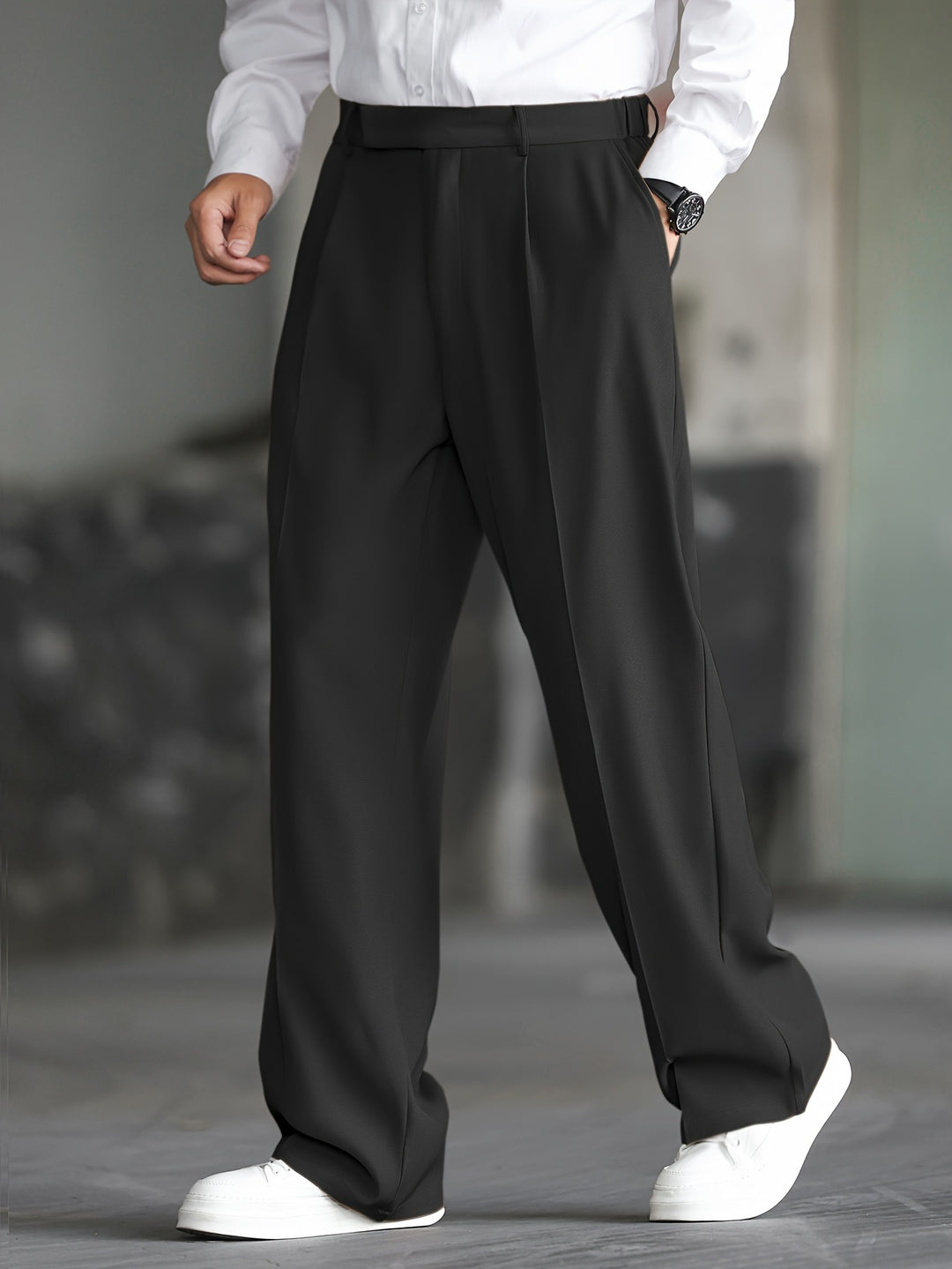 Blake | Relaxed Wide-Leg Trousers