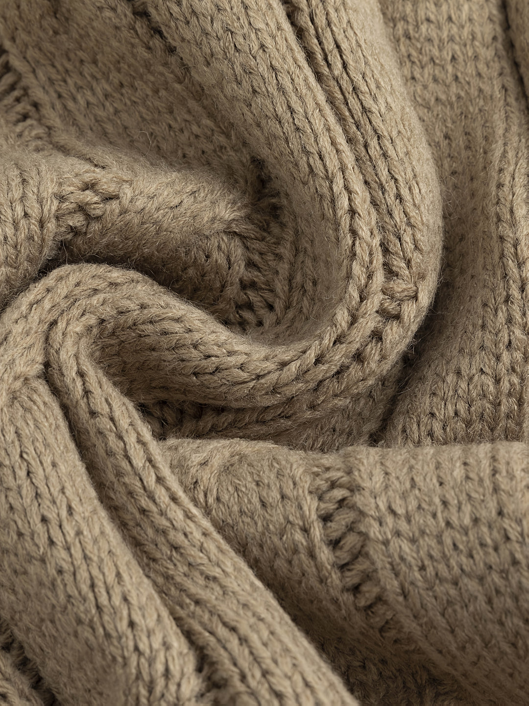 Elliot | Shawl Collar Cable-Knit Cardigan