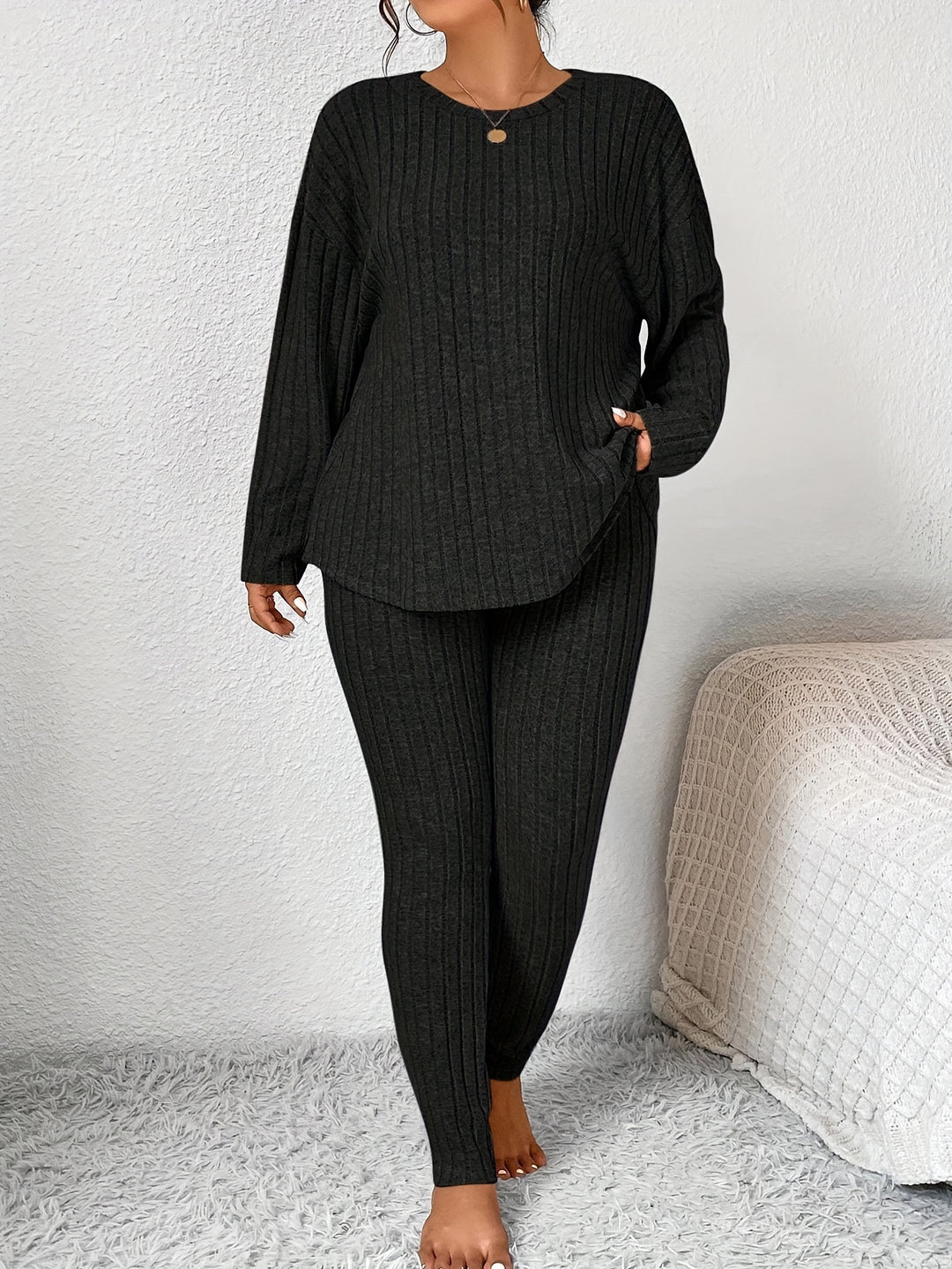 Bellamy | Relaxed Ribbed Two-Piece Set