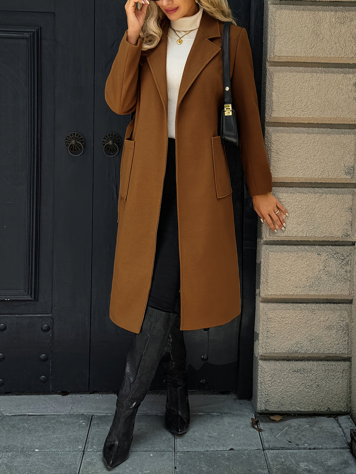 Juniper | Belted Longline Coat