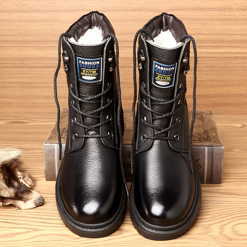Maddox | Rugged Lace-Up Boots
