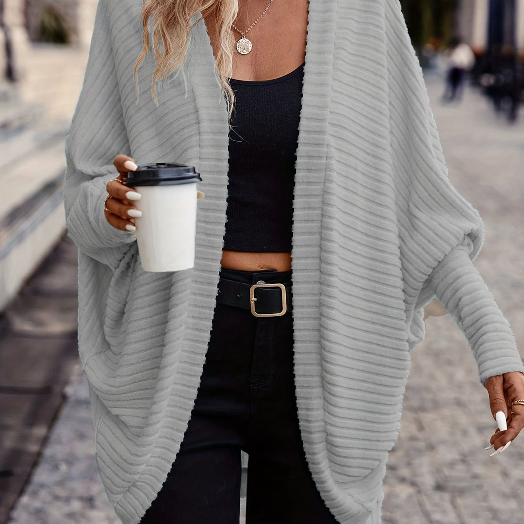 Maeve | Relaxed Open-Front Cardigan