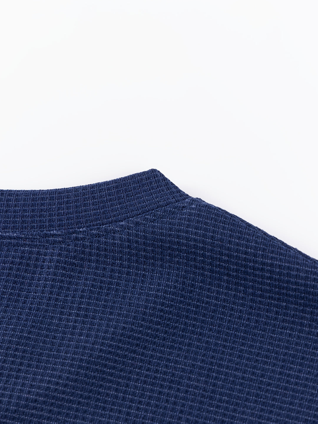Frederick | Textured Waffle-Knit Long Sleeve Top