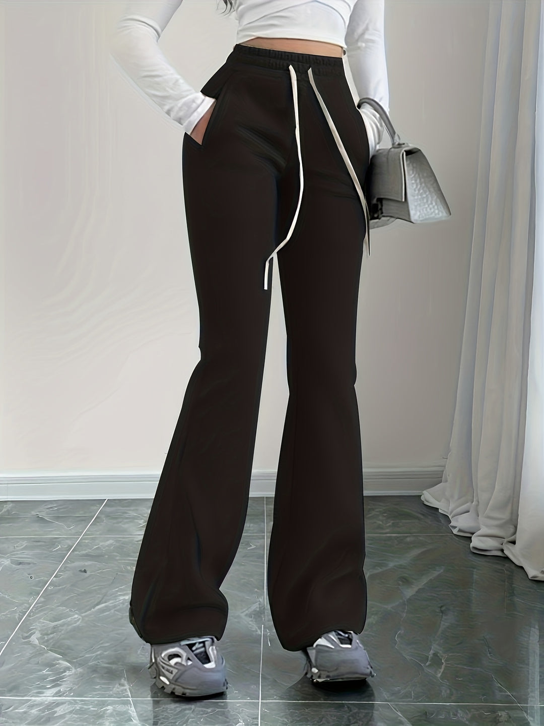 Willa | High-Waist Flared Trousers