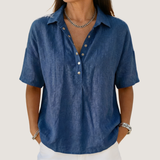 Quinley | Casual Button-Up Collar Shirt