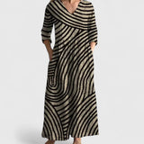 Arabella | Comfortable Geometric Style Dress