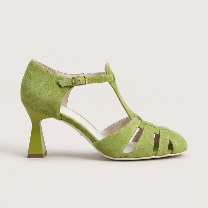 Ella | Stylish Vintage Strap Heels