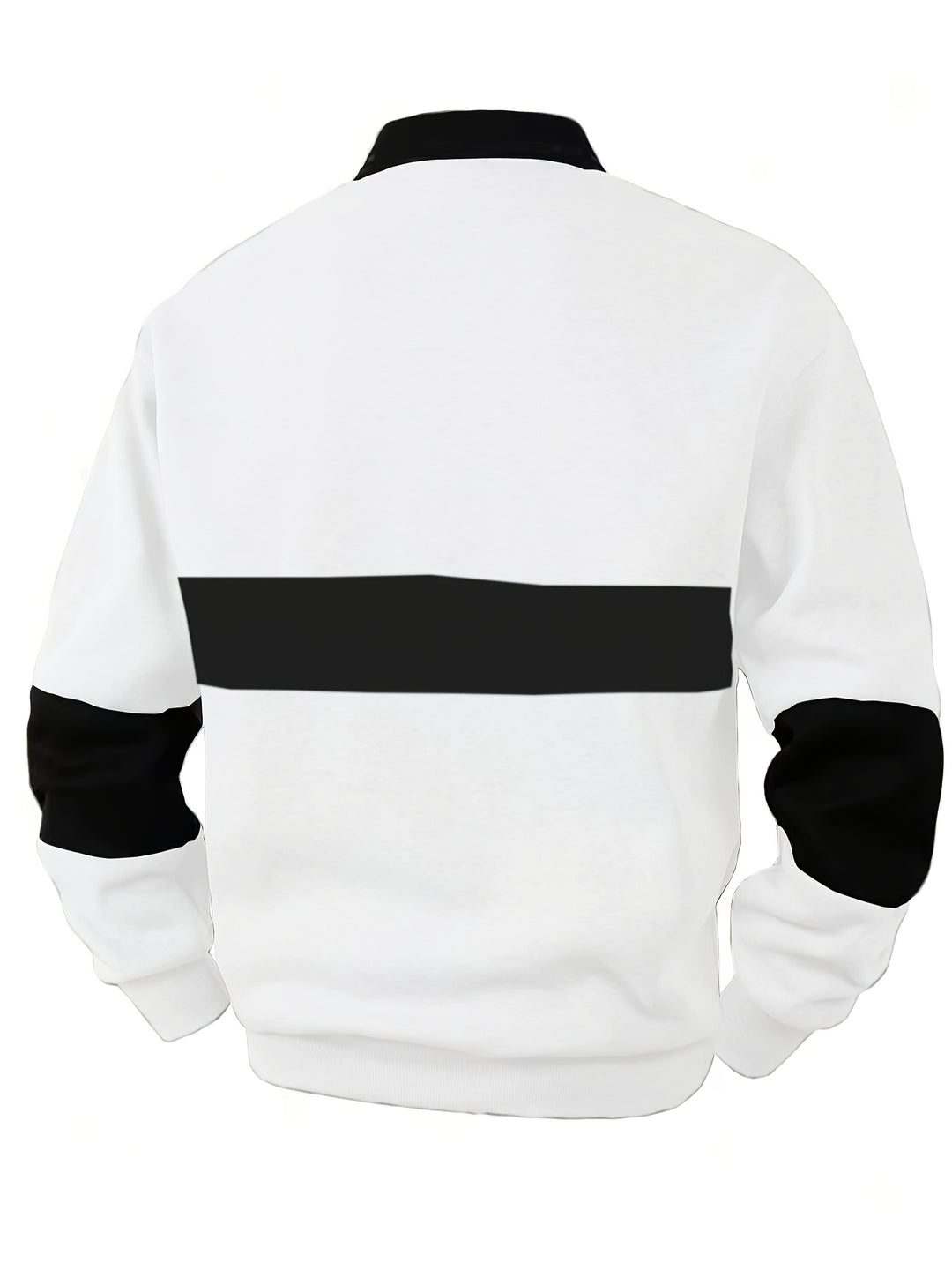Nolan | Colour-Block Long Sleeve Polo Shirt