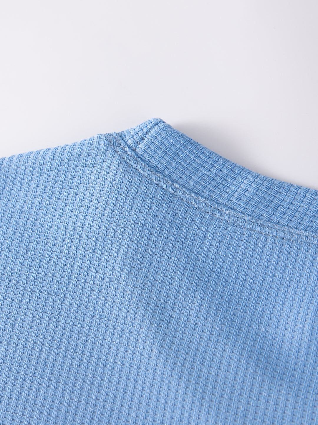 Frederick | Textured Waffle-Knit Long Sleeve Top